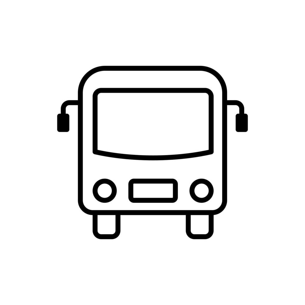 bus vector icon