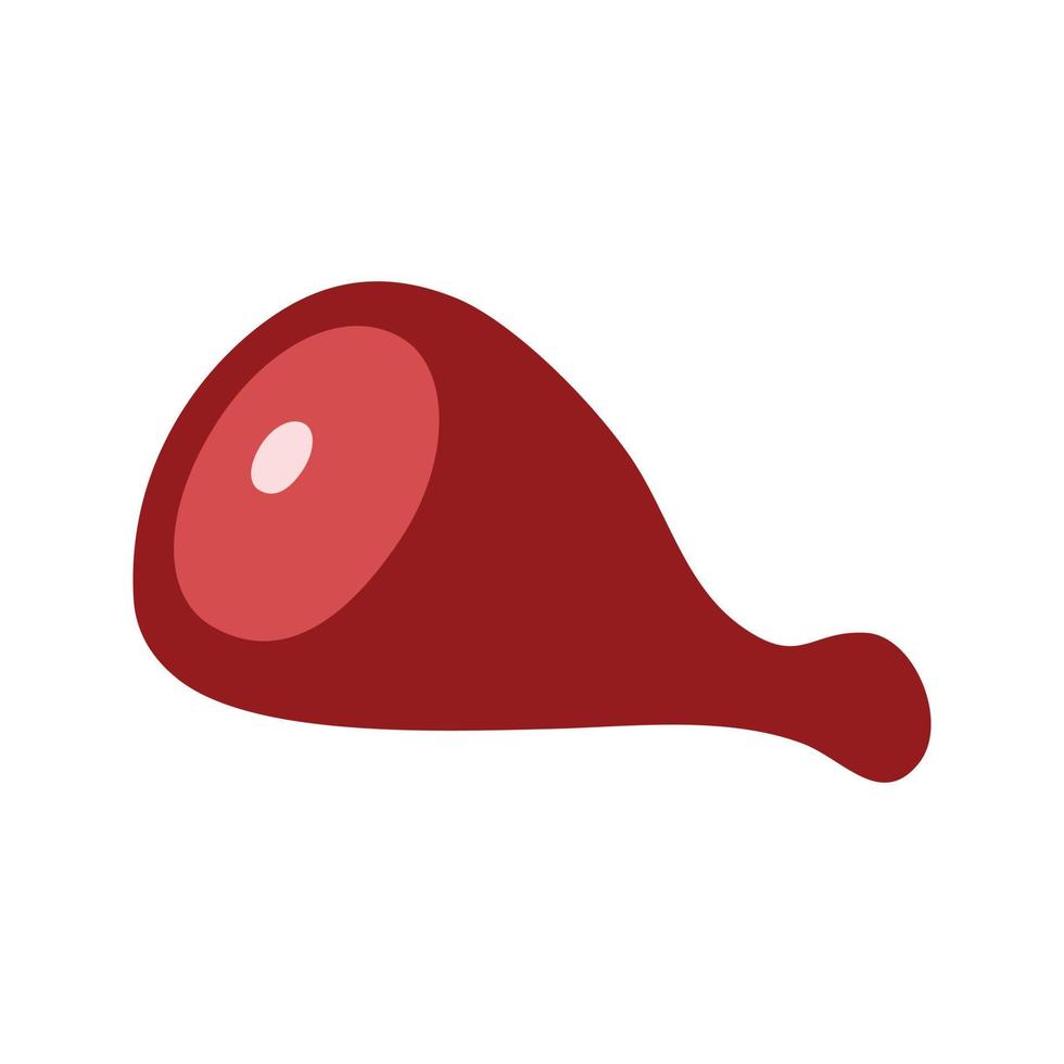 leg ham vector icon