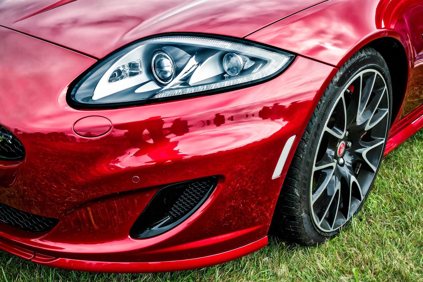 SHOREHAM-BY-SEA, WEST SUSSEX, UK, 2014. Jaguar XK Coupe photo