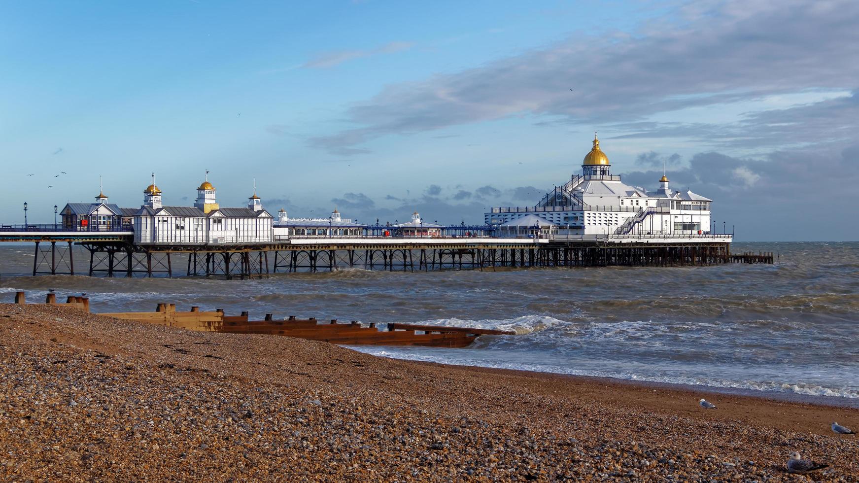 EASTBOURNE, EAST SUSSEX, UK, 2018. View of the Pier photo