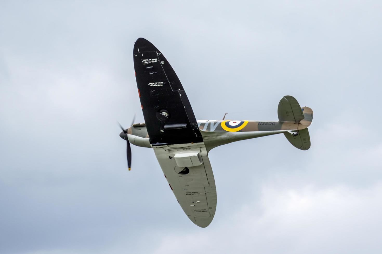 SHOREHAM-BY-SEA, WEST SUSSEX, UK, 2014. Spitfire Mk.Ia N3200 photo