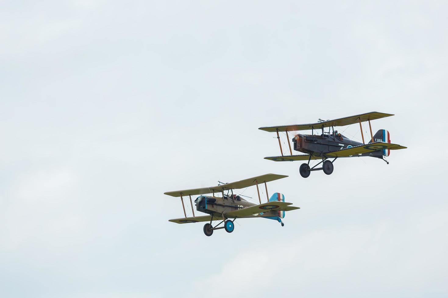 Shoreham by Sea, West Sussex, UK, 2011. Great War Display Team - R.A.F SE5a photo