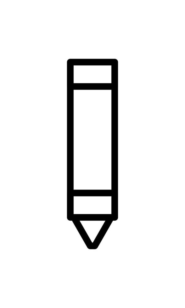 crayon vector icon