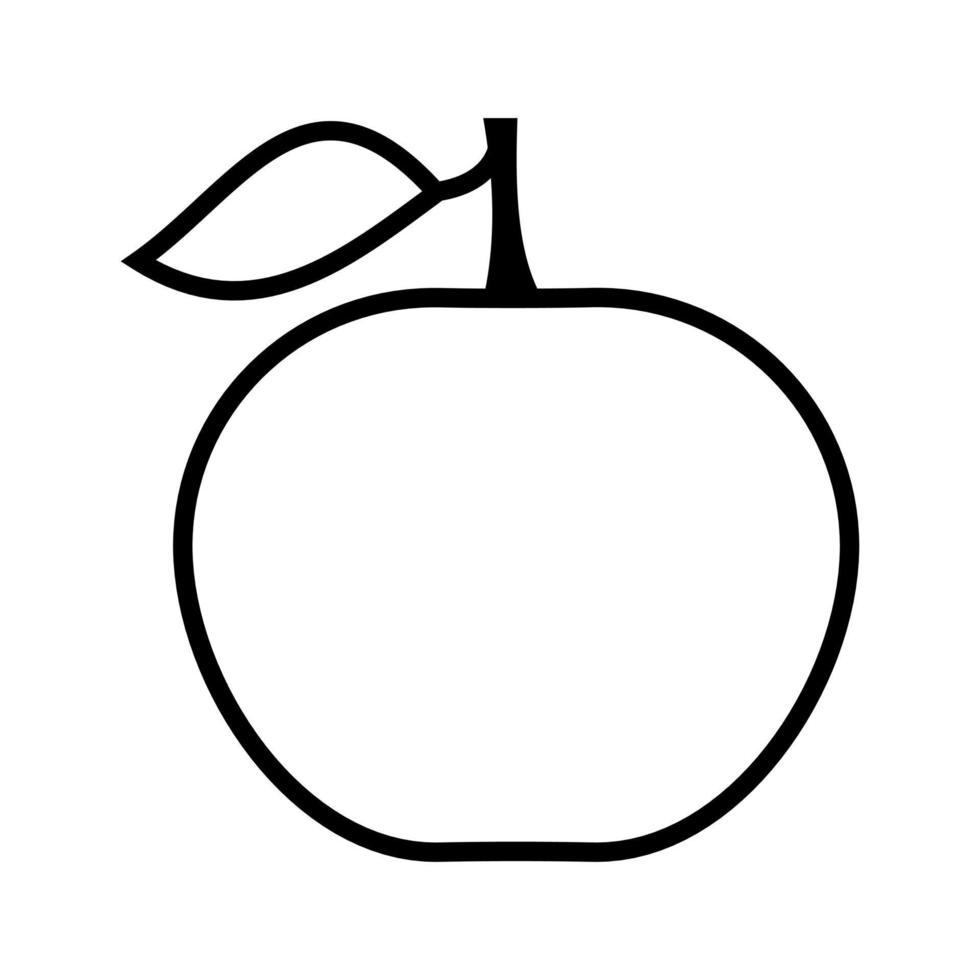 orange fruit vector icon