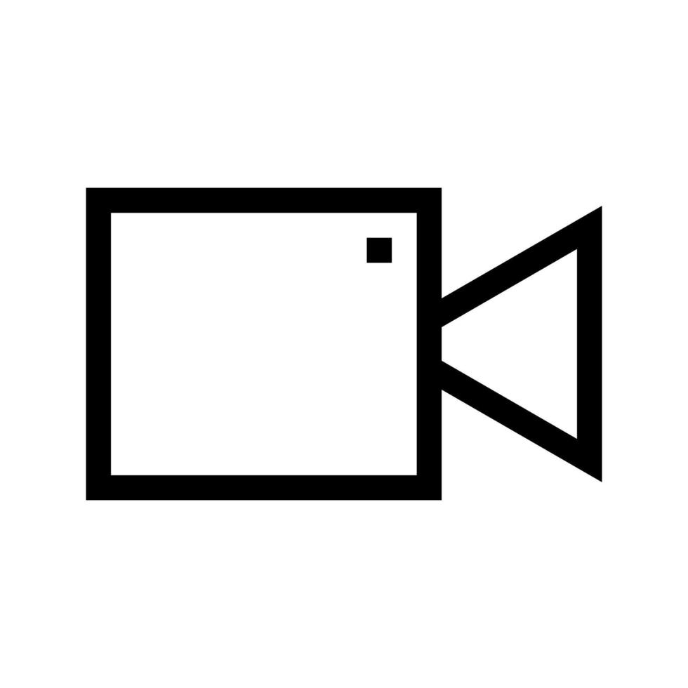 video camera vector icon