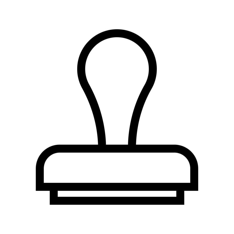 stamp vector icon