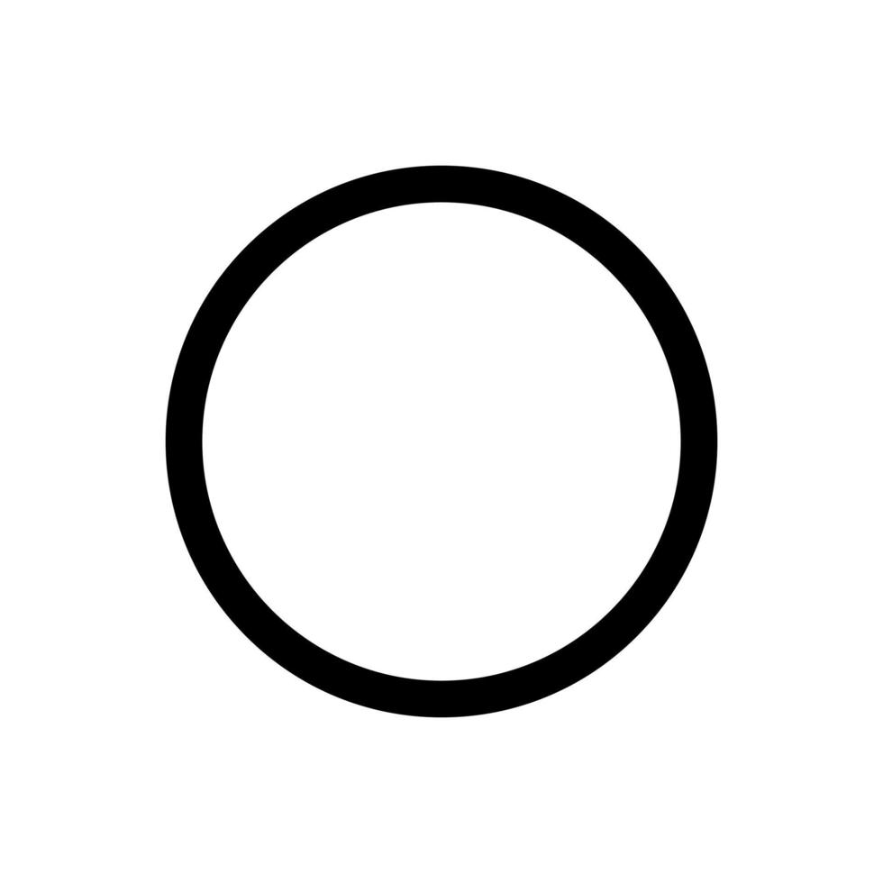 circle vector icon