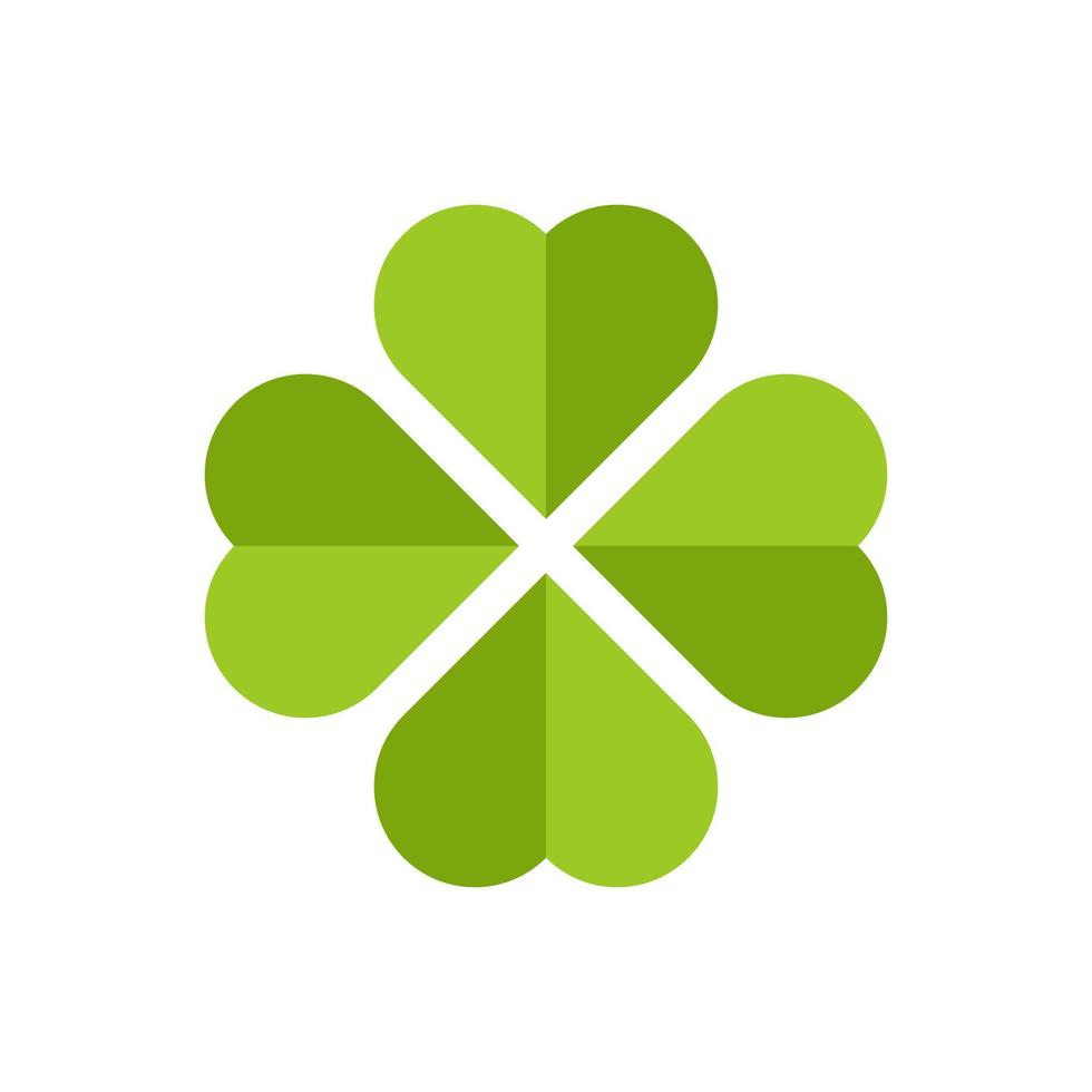 four leaf clover vector icon