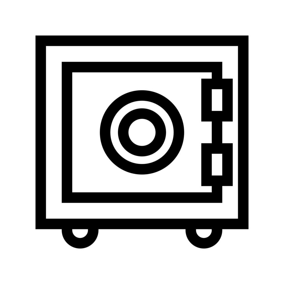 money safe box vector icon