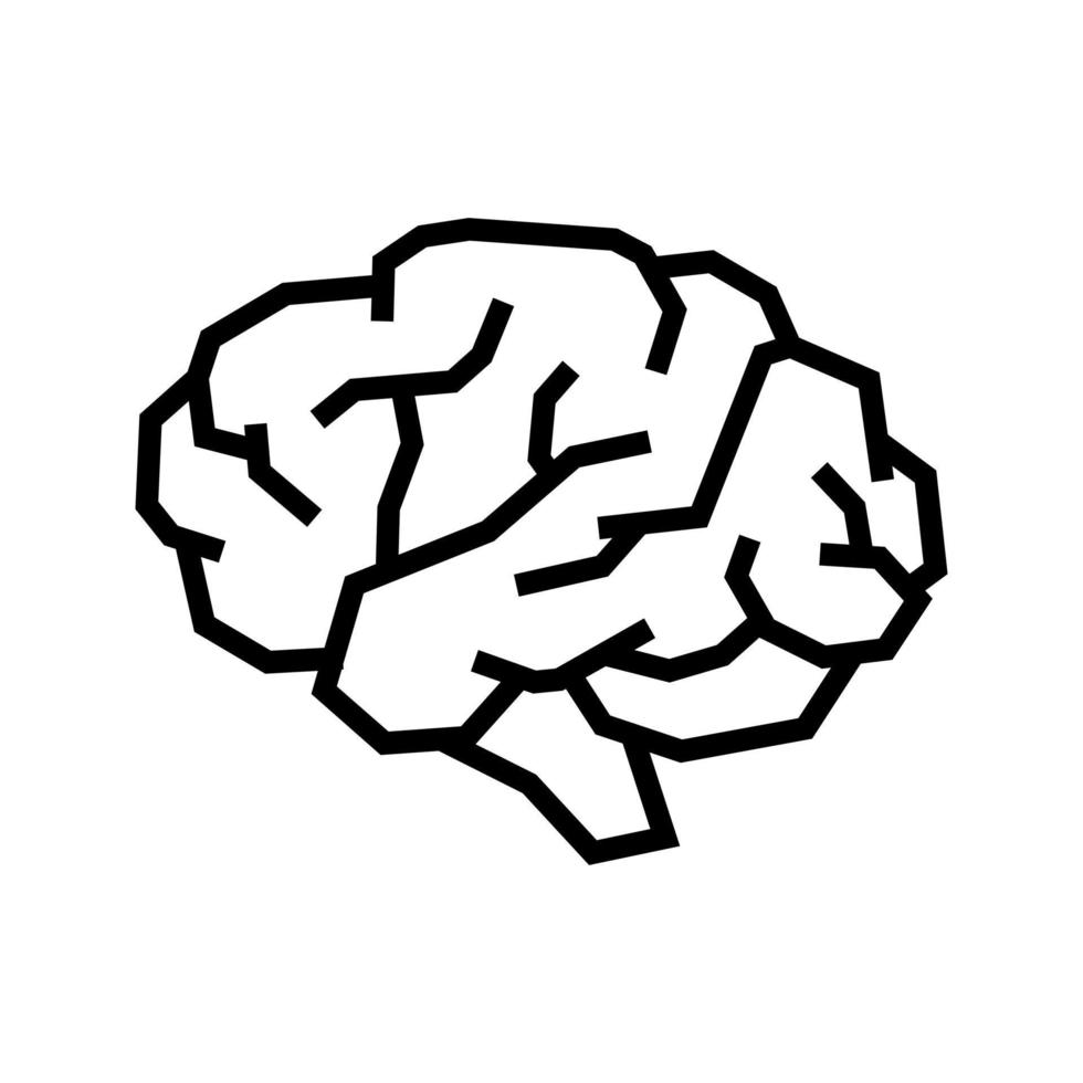 brain vector icon