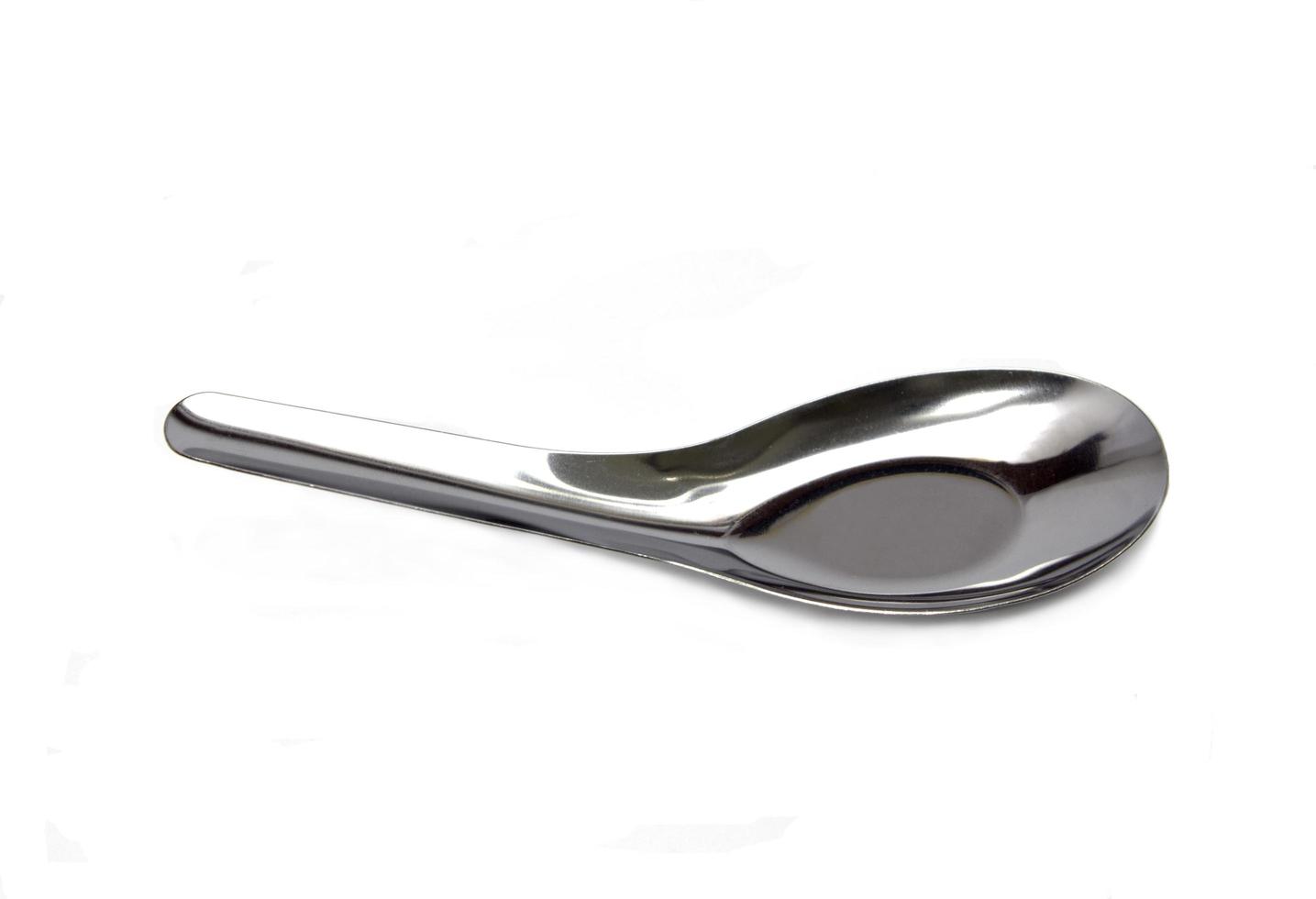 spoon on white photo