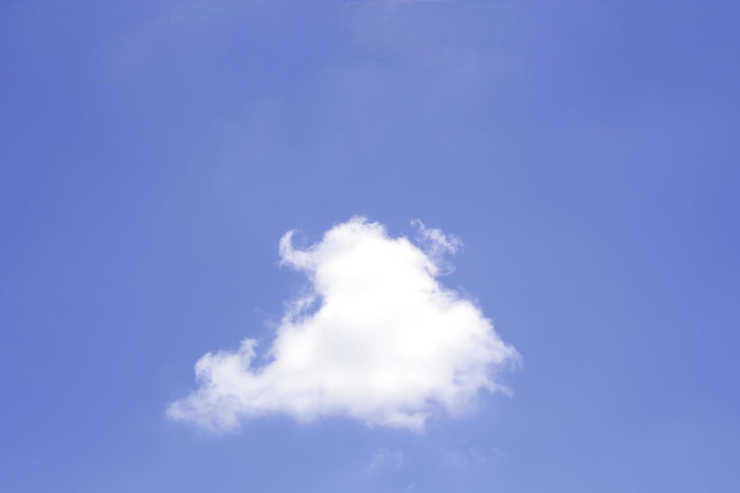 clouds in the blue sky photo