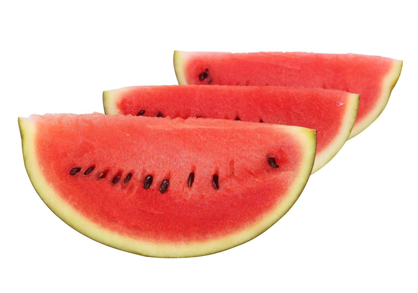 Watermelon isolated on white background photo