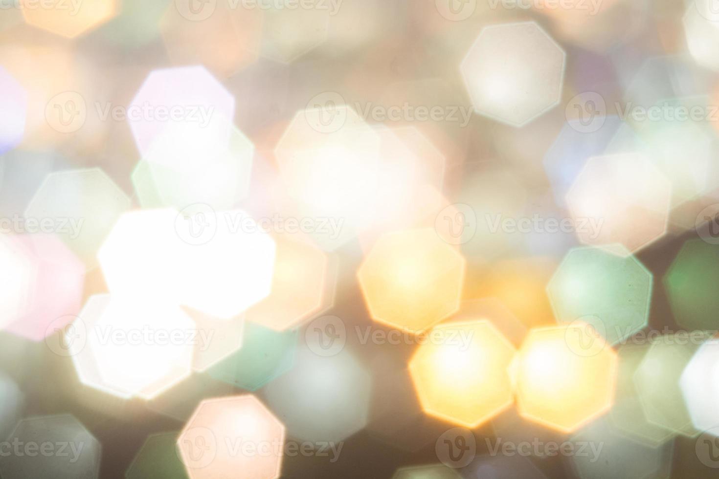 Abstract, Beautiful Bokeh landscape of city at night, Bokeh light and blur city sunset photo