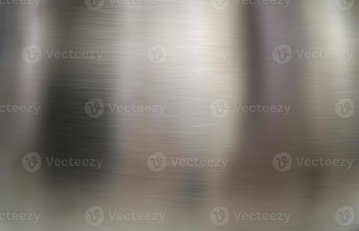Stainless steel large sheet  With light hitting the surface  For background,Inside passenger elevator,Reflection of light on a shiny metal texture,stainless steel background. photo