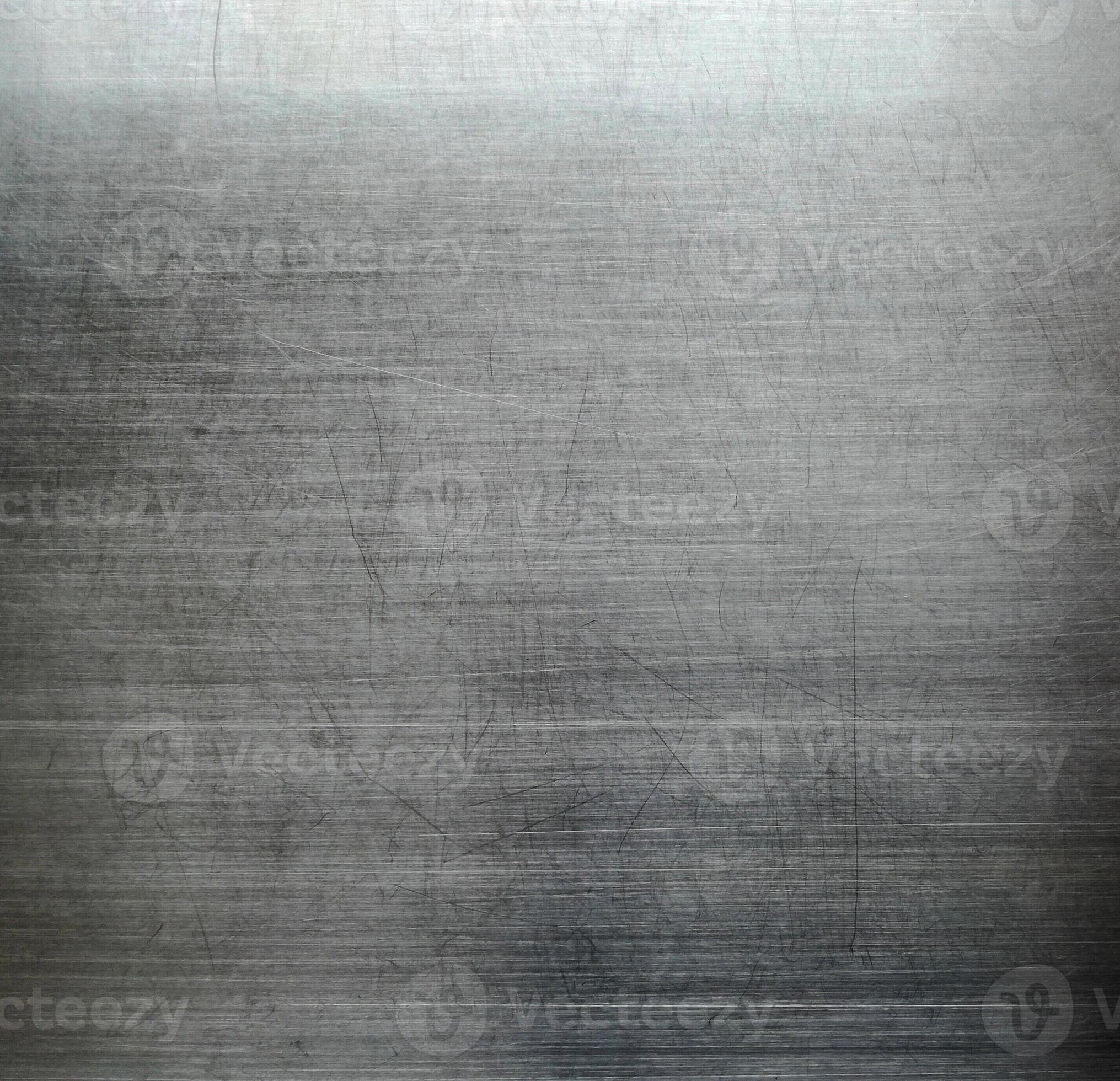 Stainless steel texture background. Shiny surface of metal sheet. Stock  Photo