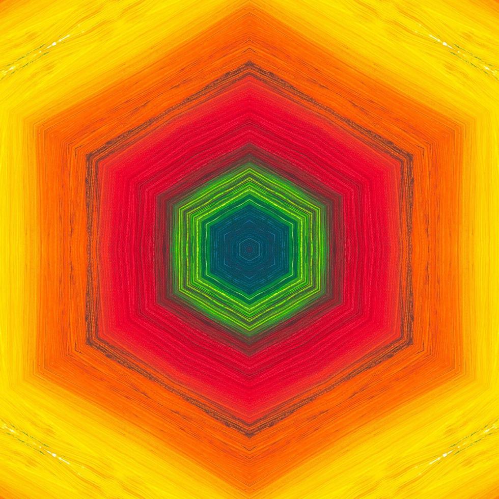 Colorful abstract square background. Kaleidoscope pattern. Free background. photo