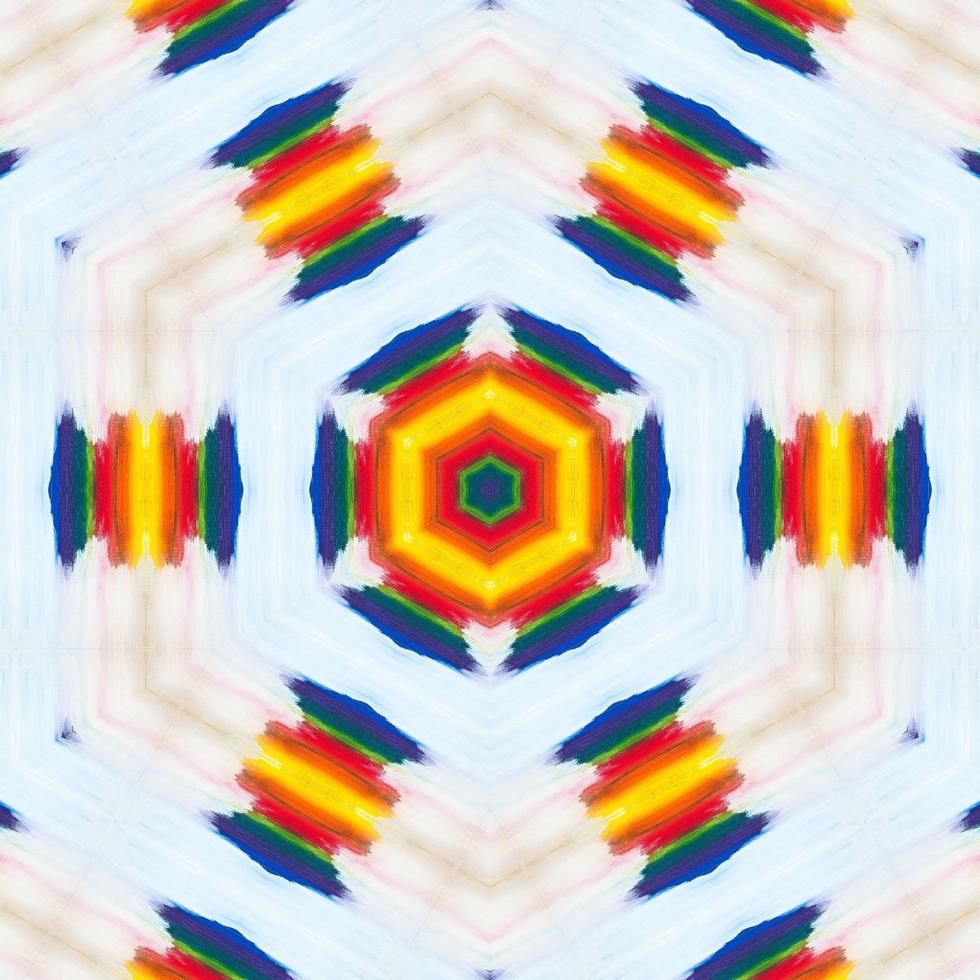 Colorful abstract square background. Kaleidoscope pattern. Free background. photo