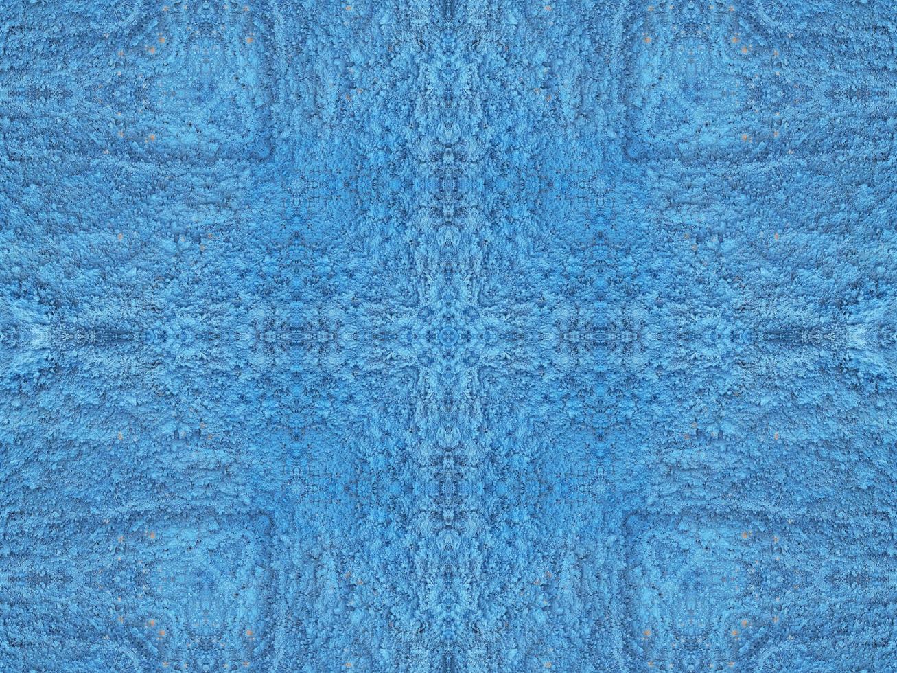 Geometry kaleidoscope pattern. Light blue abstract background. Free photo. photo