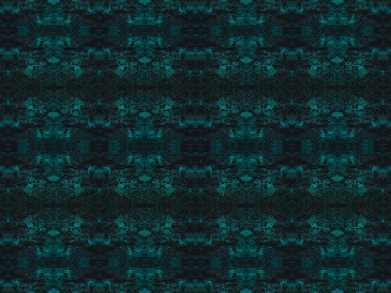 Dark green abstract background. Kaleidoscope pattern. Free photo