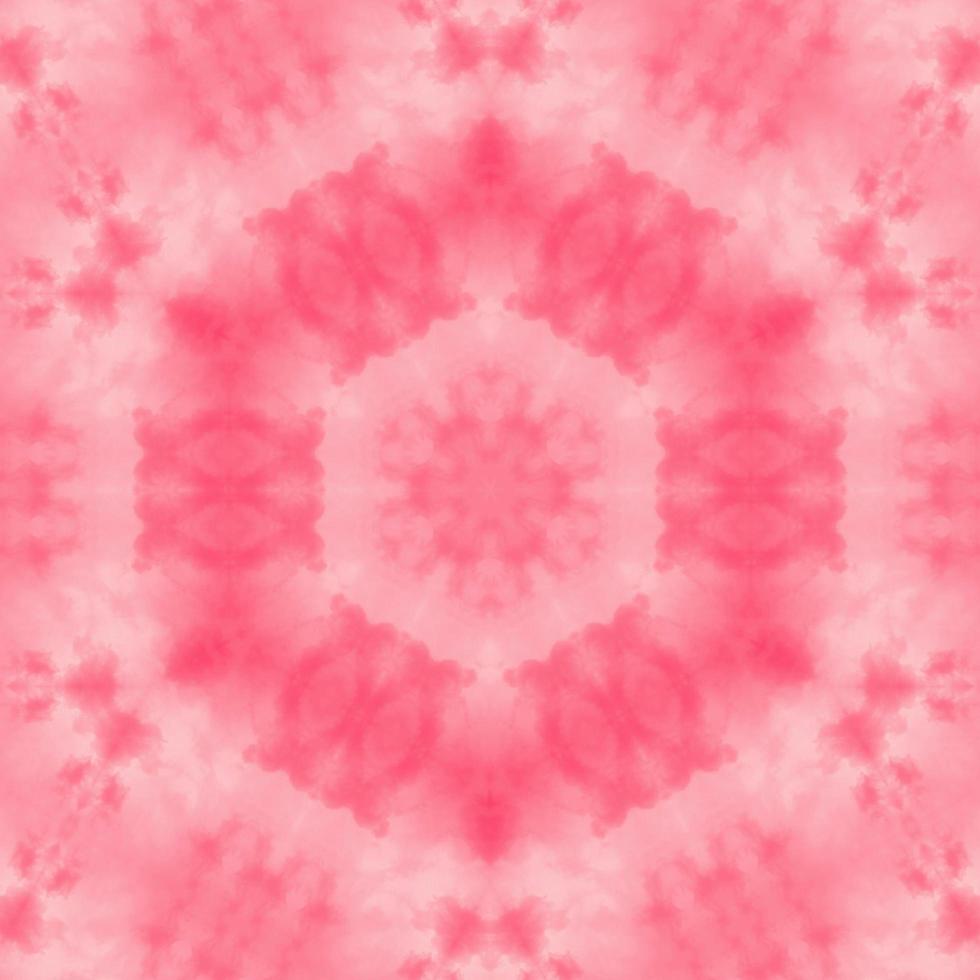 Pink abstract square background. Kaleidoscope pattern of pinky cloud. Free background. photo