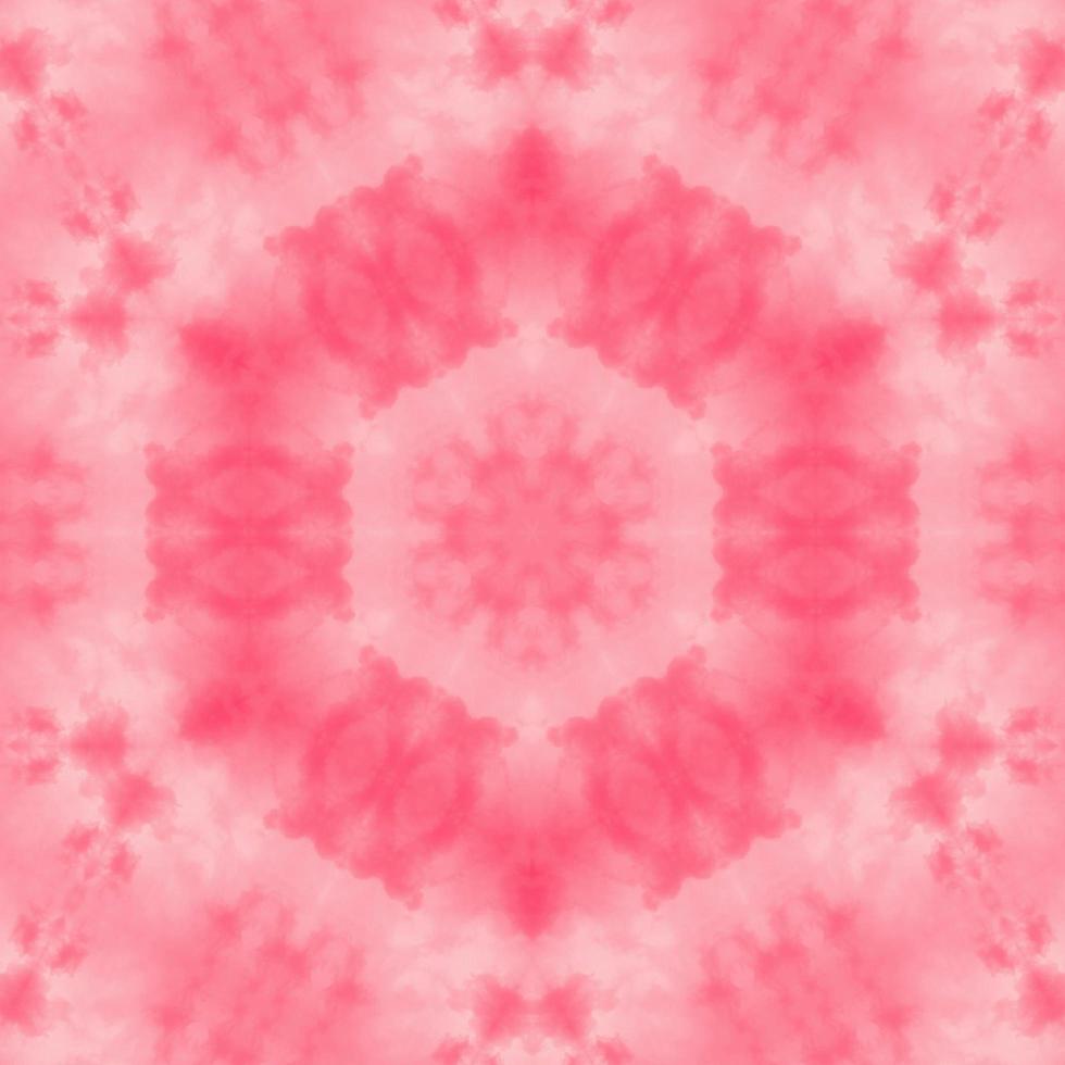 Pink abstract square background. Kaleidoscope pattern of pinky cloud. Free background. photo