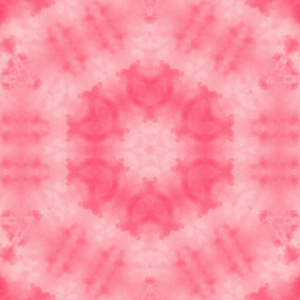 Pink abstract square background. Kaleidoscope pattern of pinky cloud. Free background. photo