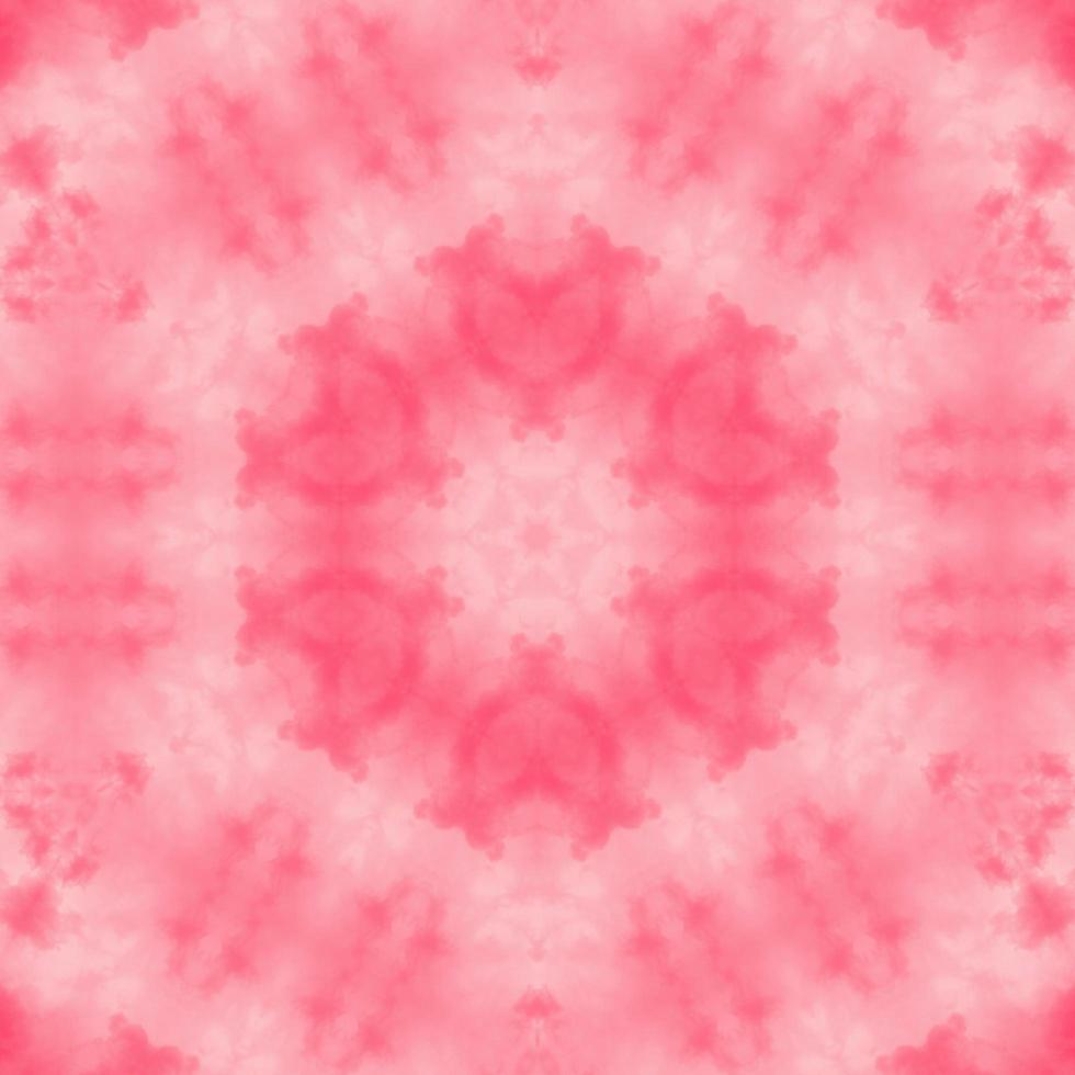 Pink abstract square background. Kaleidoscope pattern of pinky cloud. Free background. photo