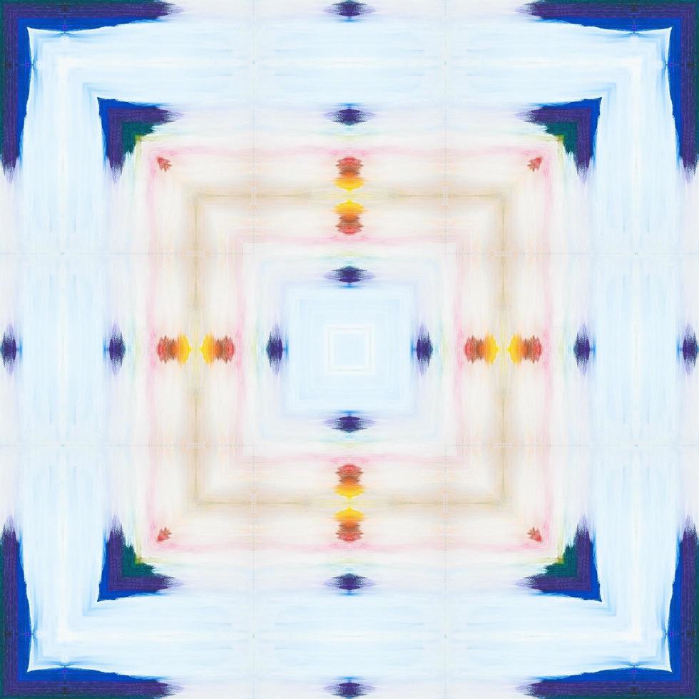 Colorful abstract square background. Kaleidoscope pattern. Free background. photo
