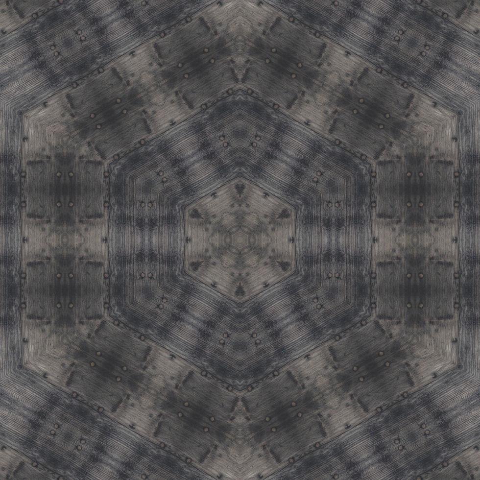 Grey abstract square background. Kaleidoscope pattern of gray wooden. Free background. photo