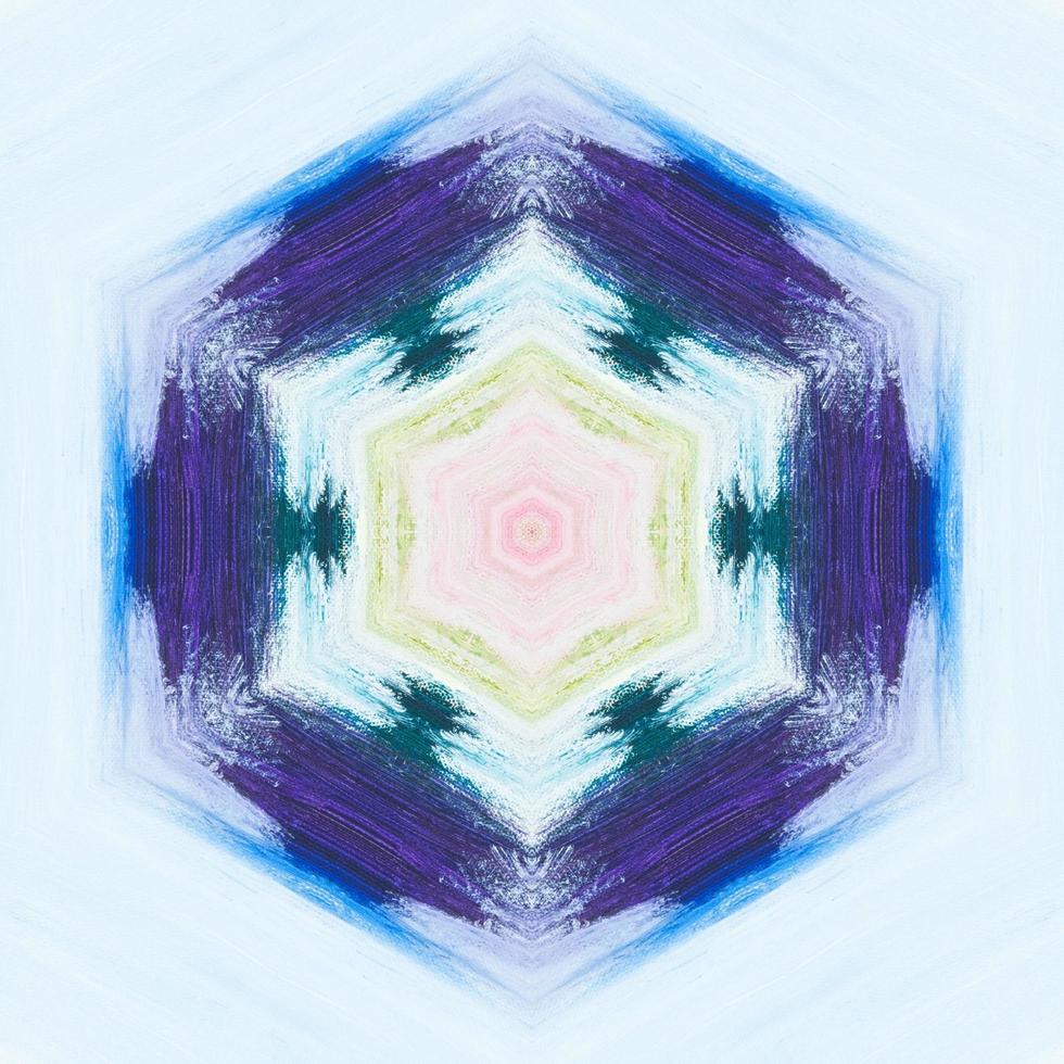 Colorful abstract square background. Kaleidoscope pattern. Free background. photo