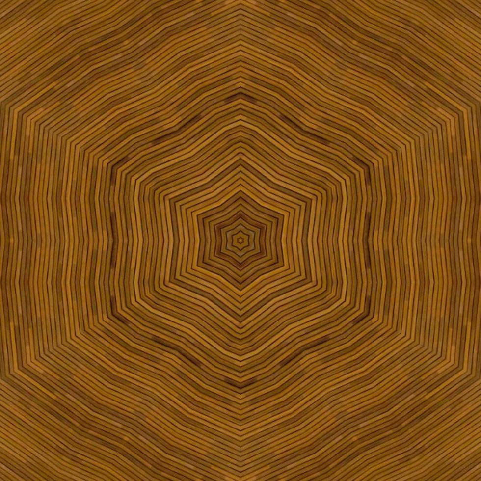 Brown abstract square background. Kaleidoscope pattern of wooden floor. Free background. photo