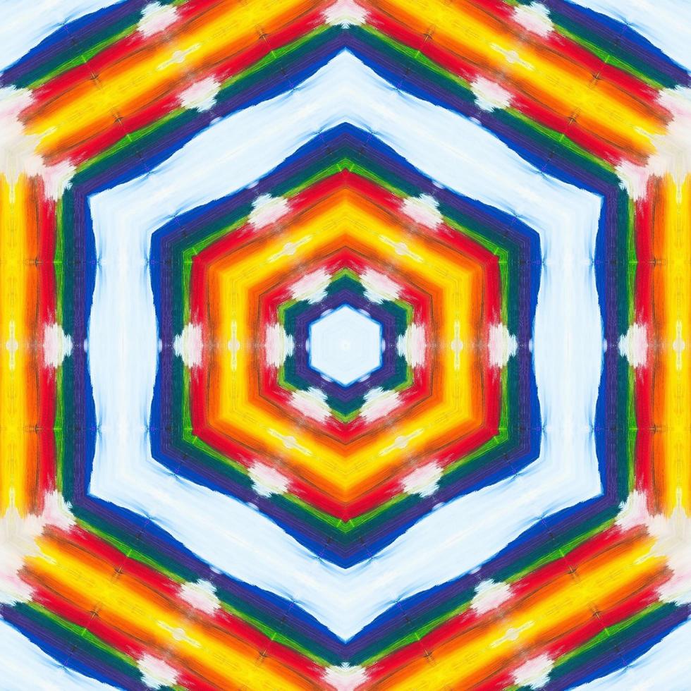 Colorful abstract square background. Kaleidoscope pattern. Free background. photo