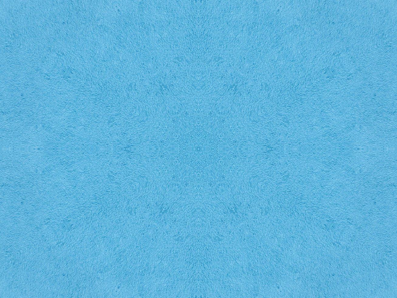 Plain blue kaleidoscope pattern. Abstract background. Free photo. photo