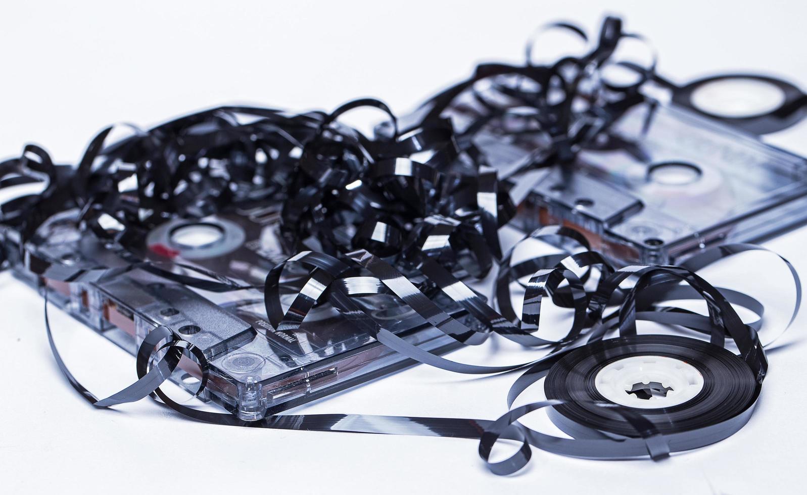 Magnetic audio tape reel photo