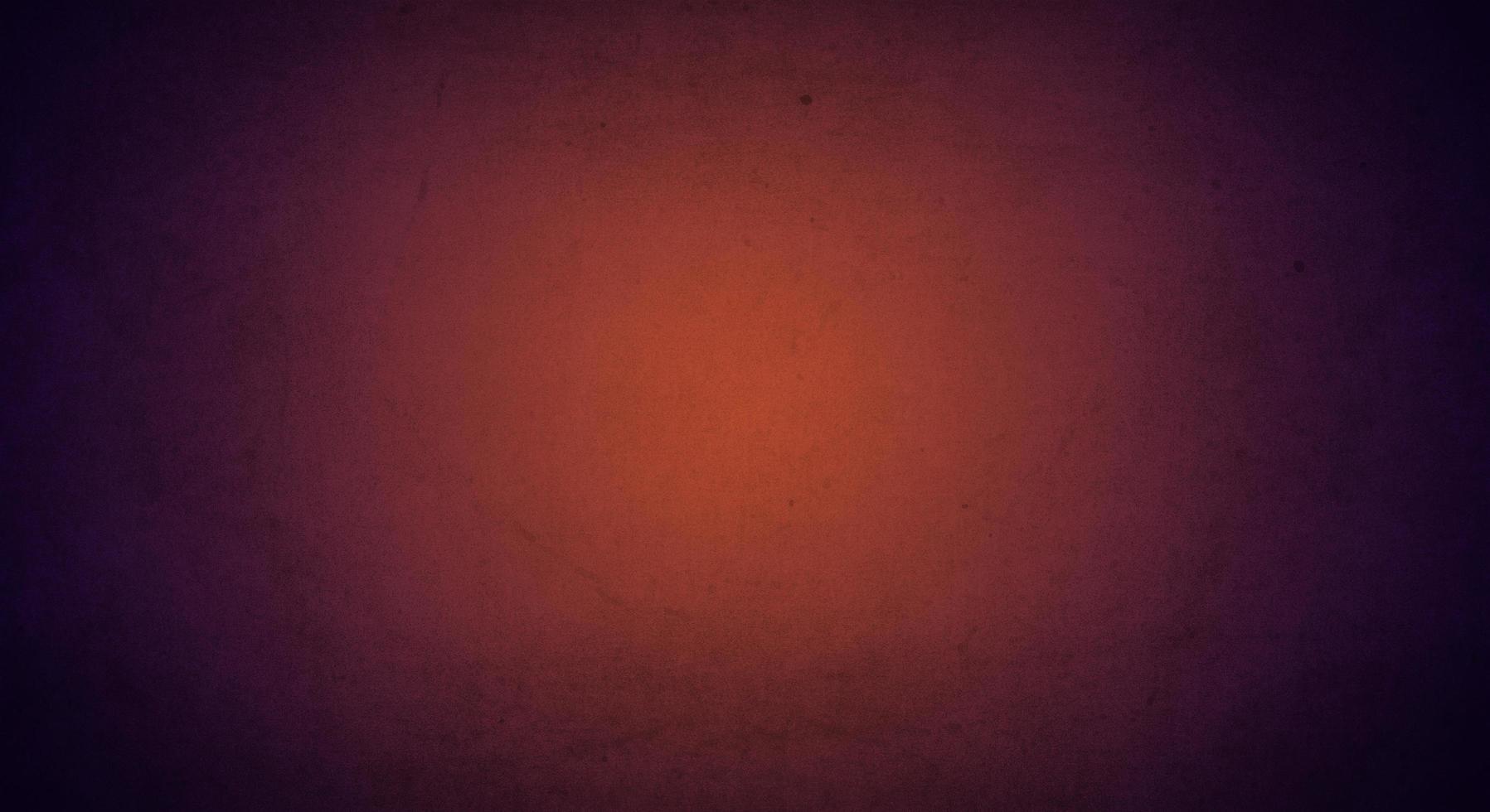 blue orange grunge background with soft lightand dark border, old vintage background photo