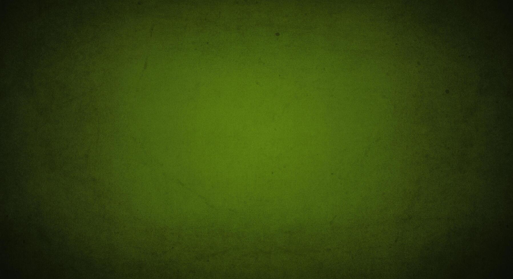 dark green grunge background with soft lightand dark border, old vintage background photo