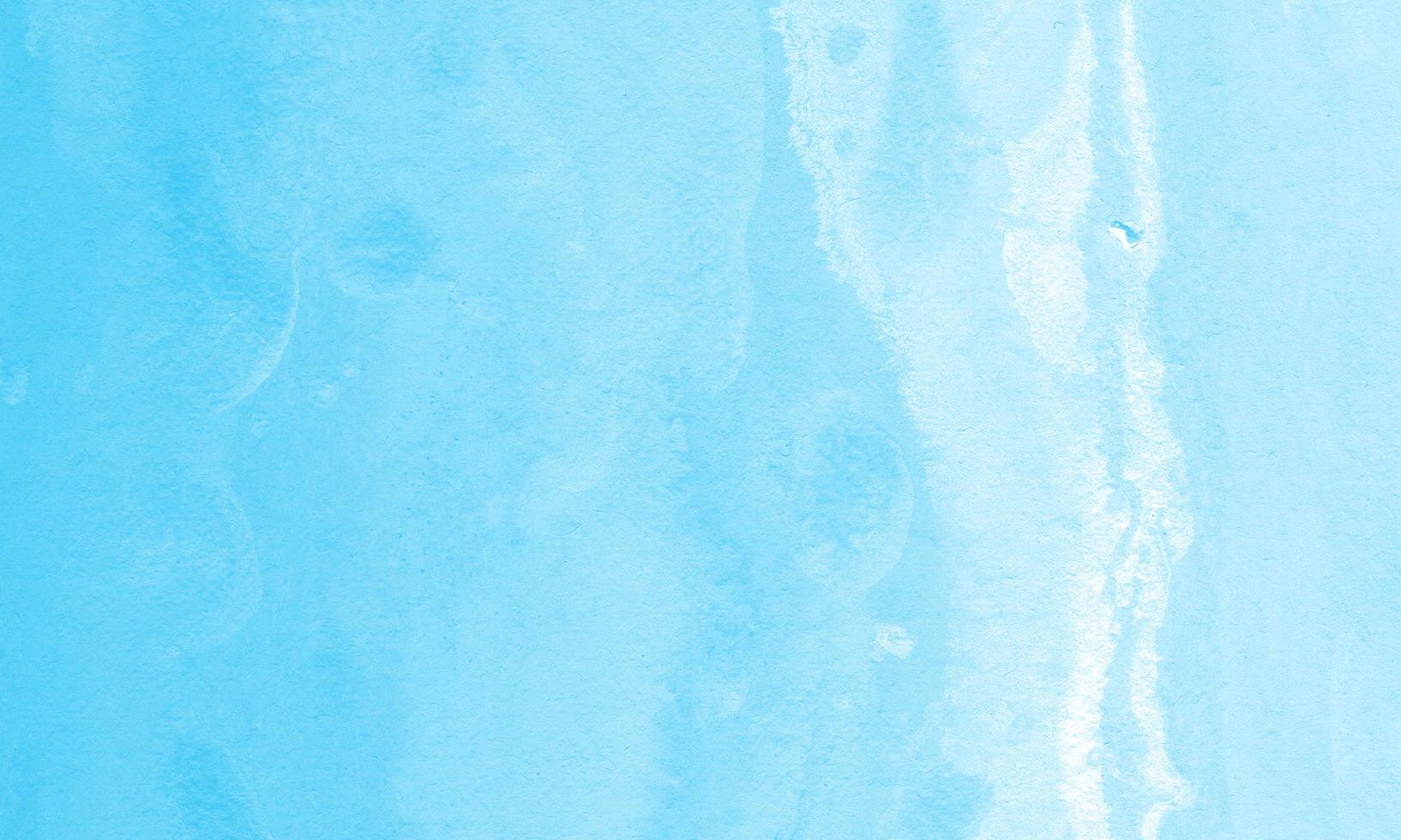 Creative abstract hand painted background with bermuda color photo