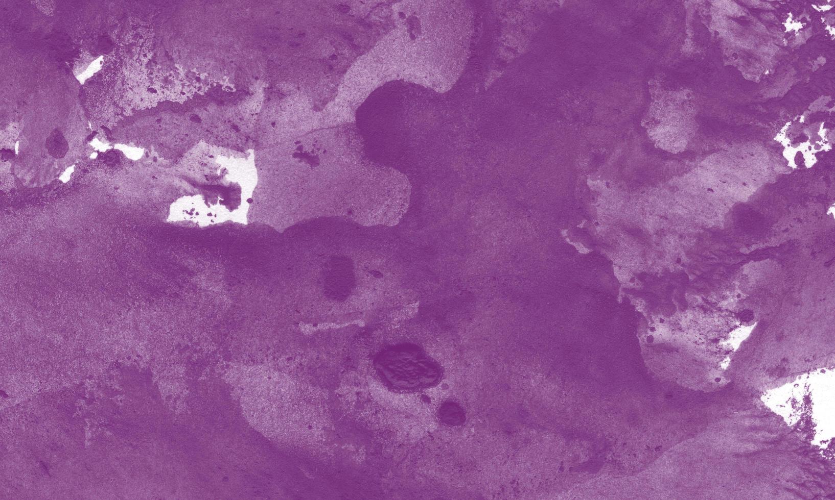 Creative abstract hand painted background with purple color photo