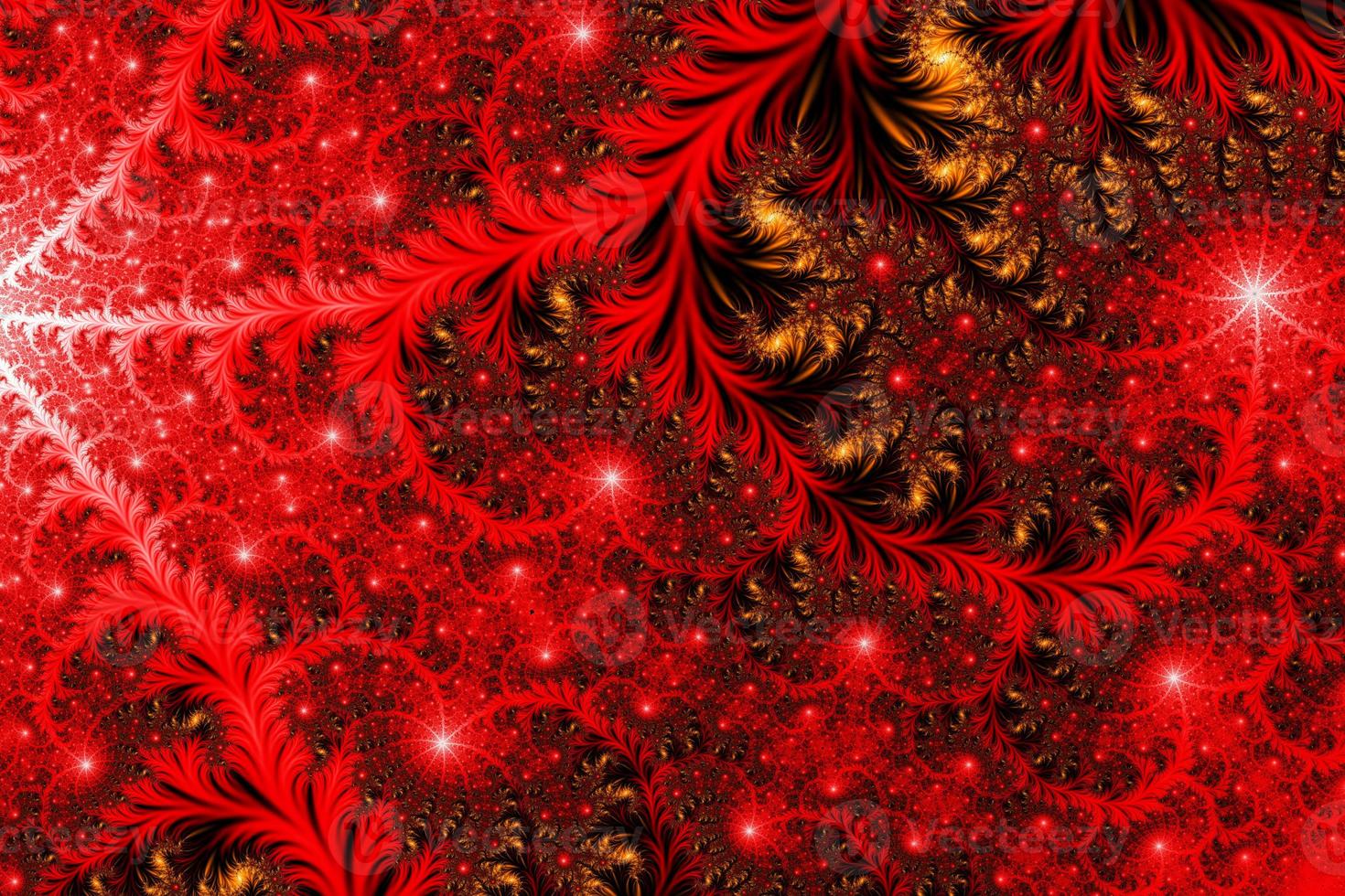 Beautiful zoom into the infinite mathematical mandelbrot set fractal. photo
