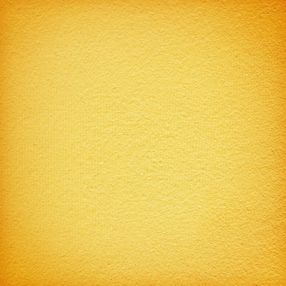 Yellow grunge wall for texture background photo