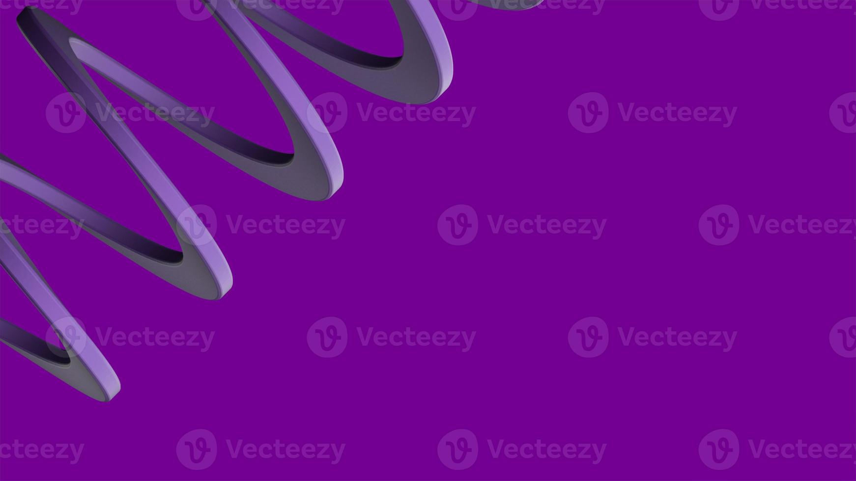 purple graphic resource to make presentations in circular 3d render form photo