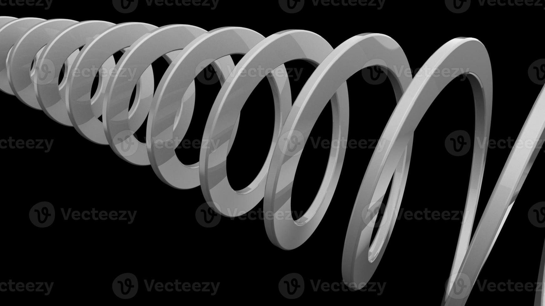 helix drawing 3d illustration rendering photo