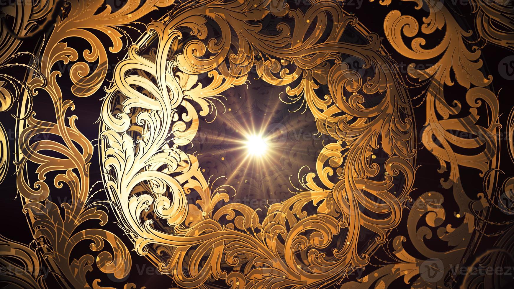 3D illustration Background for advertising and wallpaper in russian frame vintage and fashion party scene. 3D rendering in decorative concept. photo