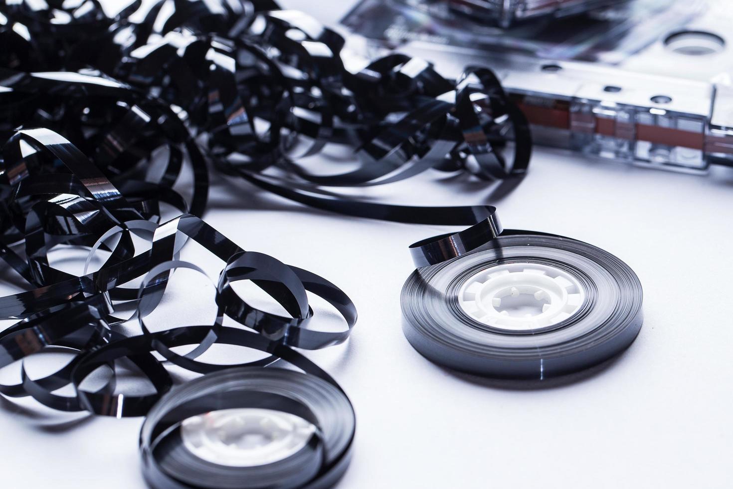 Magnetic audio tape reel photo