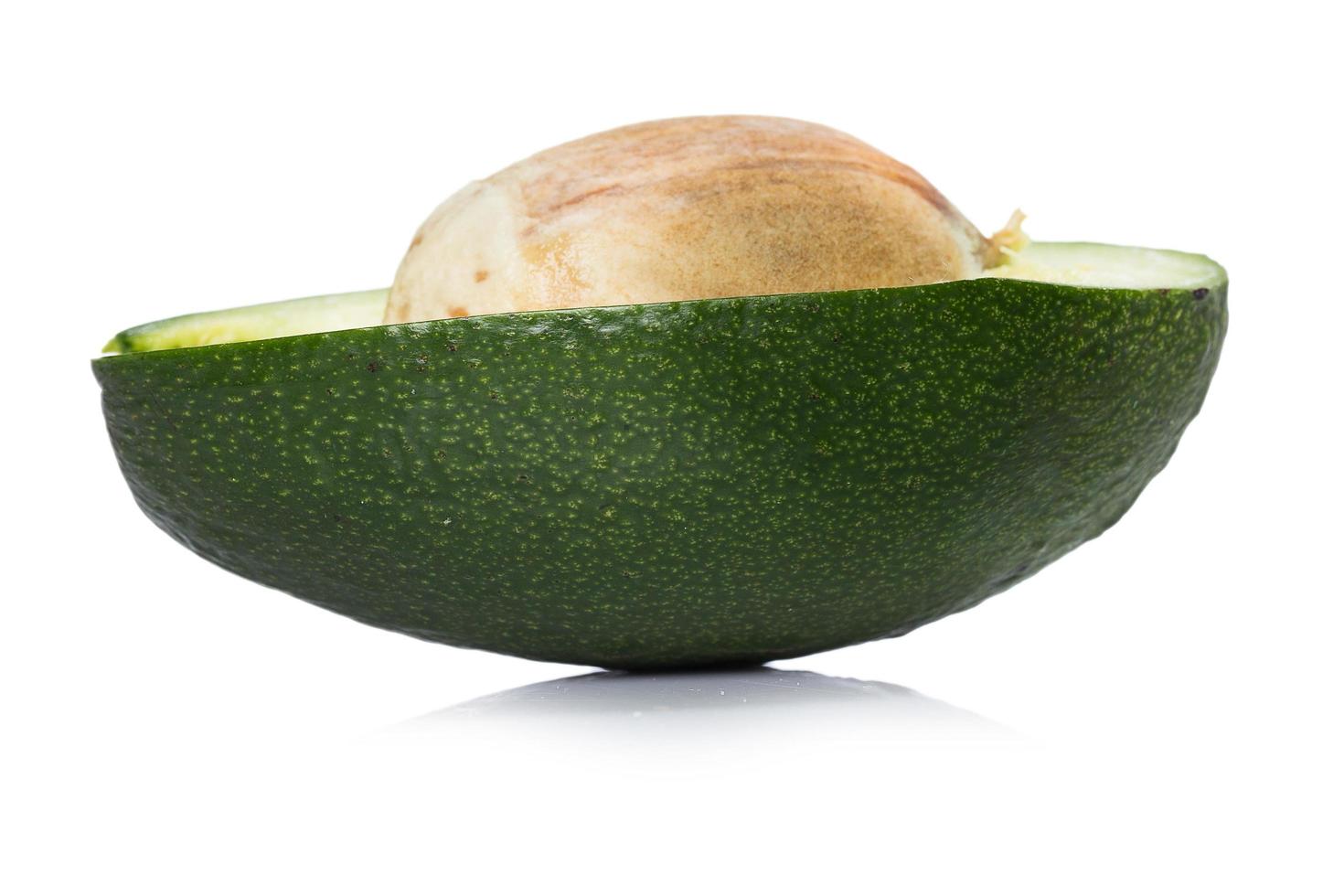 Fresh green avocado photo