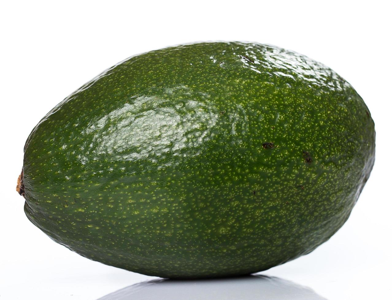 Fresh green avocado photo