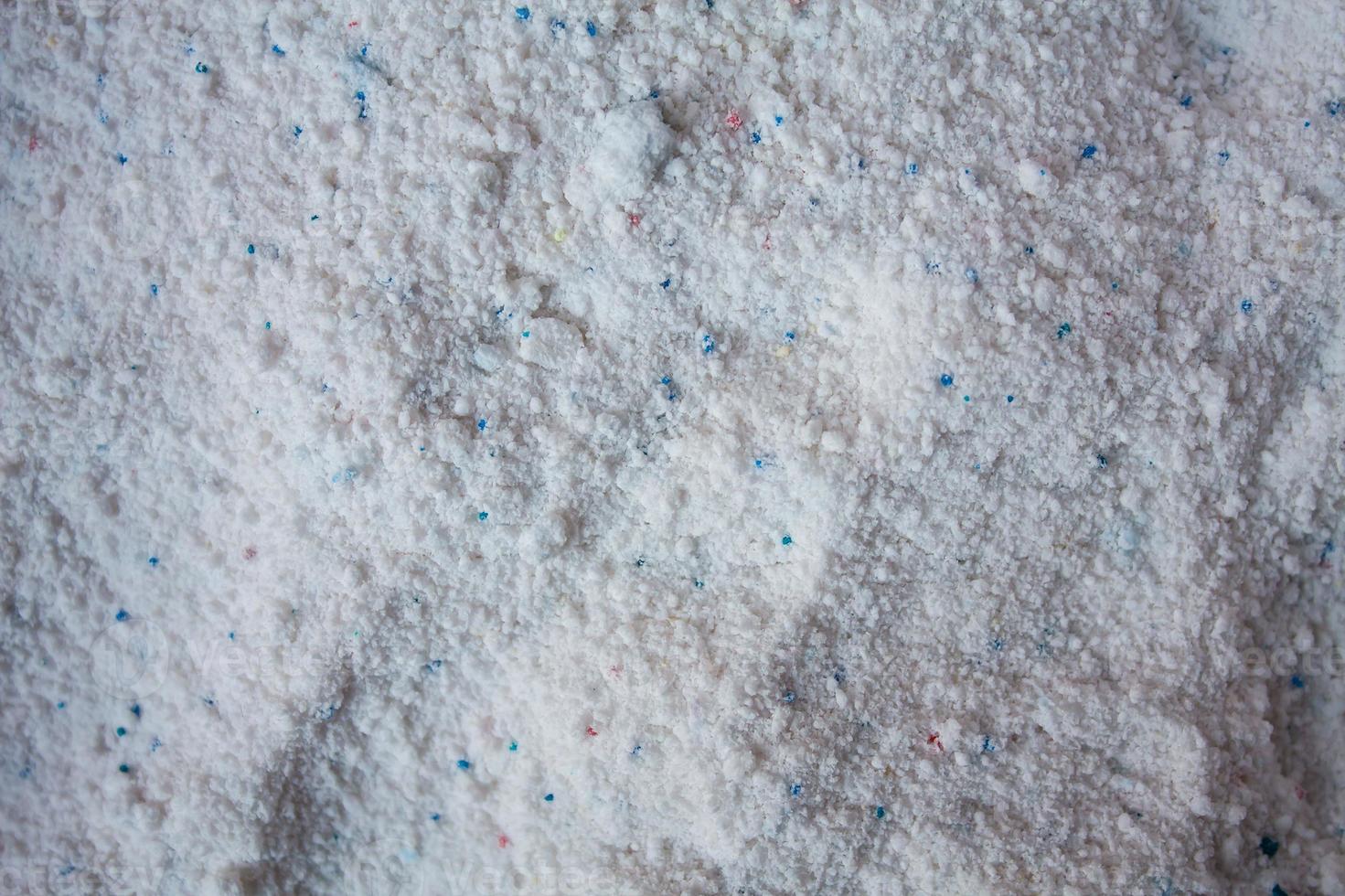 detergent powder close up photo