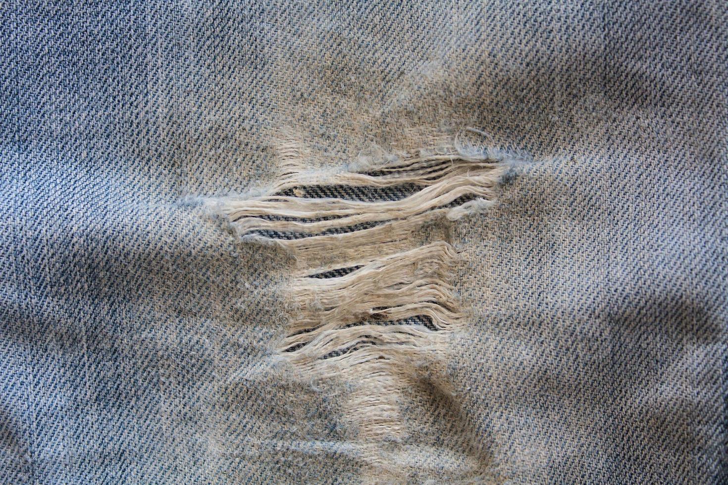 Blue jeans texture photo