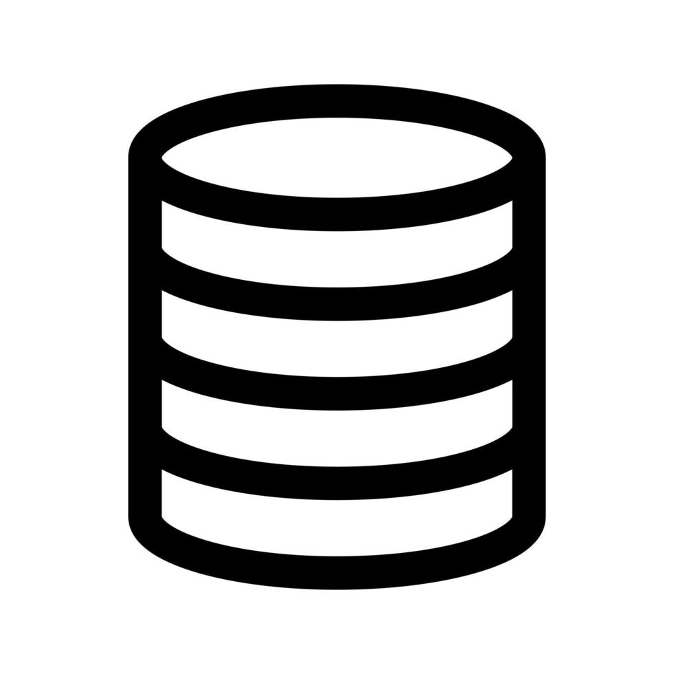 database vector icon